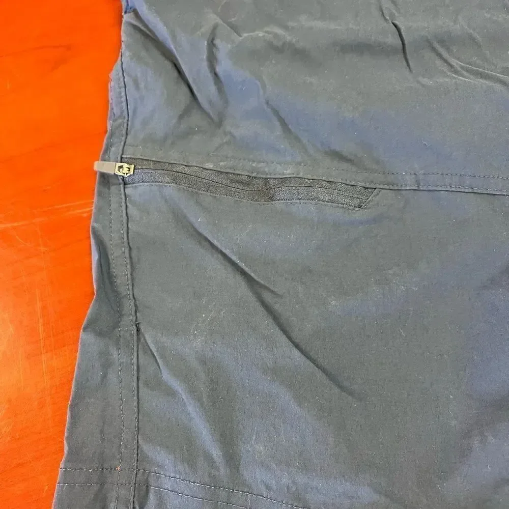 Reel Life Navy Belted Fishing Shorts sz M